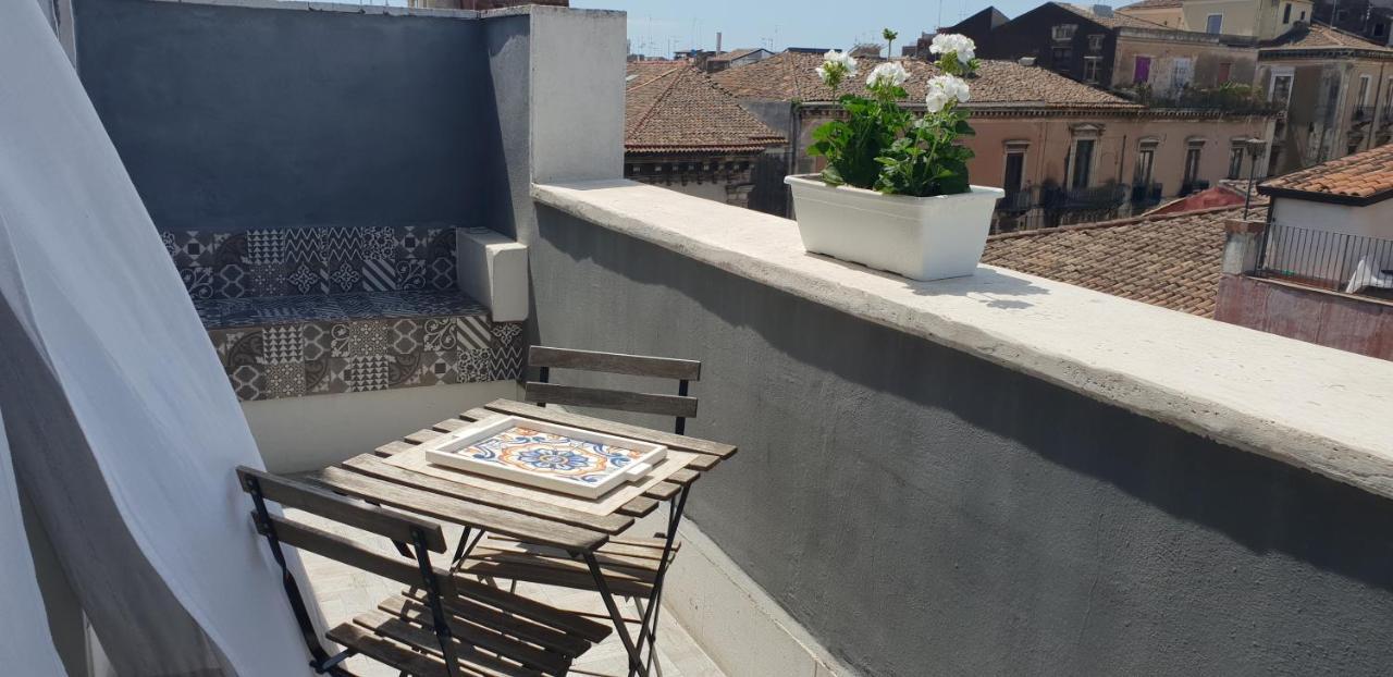 Attico Mea Villa Catania Bagian luar foto