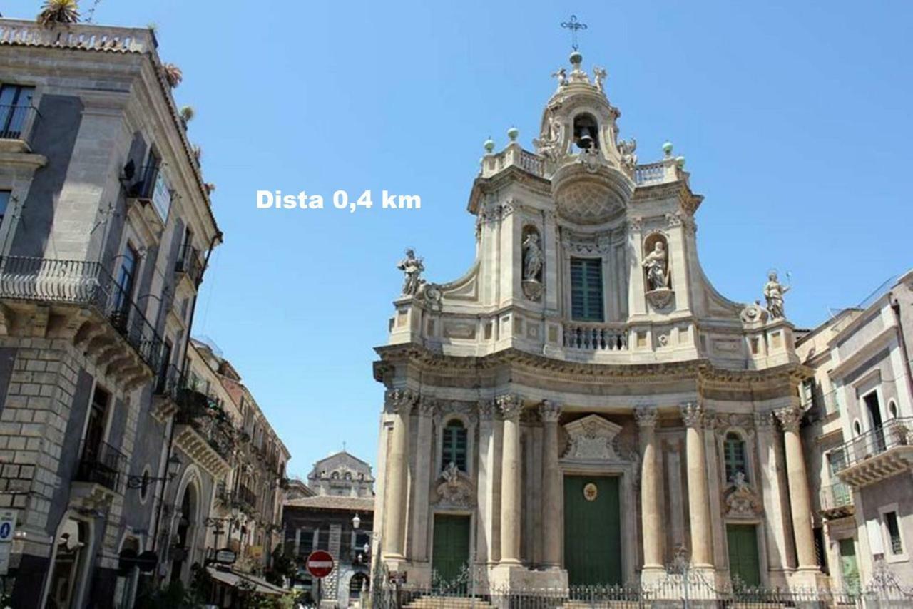 Attico Mea Villa Catania Bagian luar foto